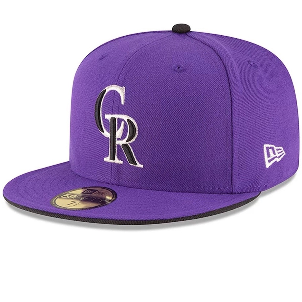 Men’s New Era Colorado Rockies 59FIFTY Structured Hat 7 7/8 MLB